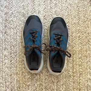 Salomon Blue and Black Athletic Shoes